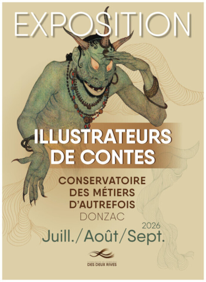 Exposition : Illustrateurs de contes populaires, Conservatoire des métiers d&rsquo;autrefois, Donzac