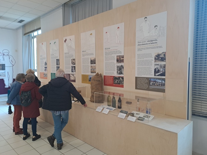 Exposition « L’agroalimentaire, une empreinte nantaise », Bâtiment Ateliers et Chantiers de Nantes (Maison des hommes et des techniques), Nantes