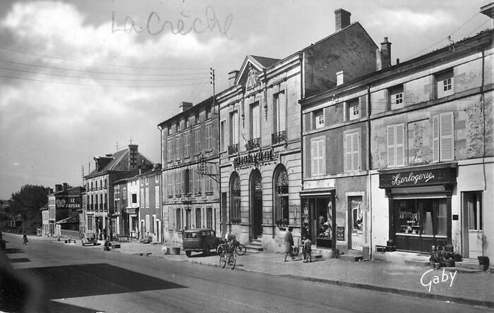 Exposition : l&rsquo;architecture civile de l&rsquo;avenue de Paris, Mairie de La Crèche, Ruffigny