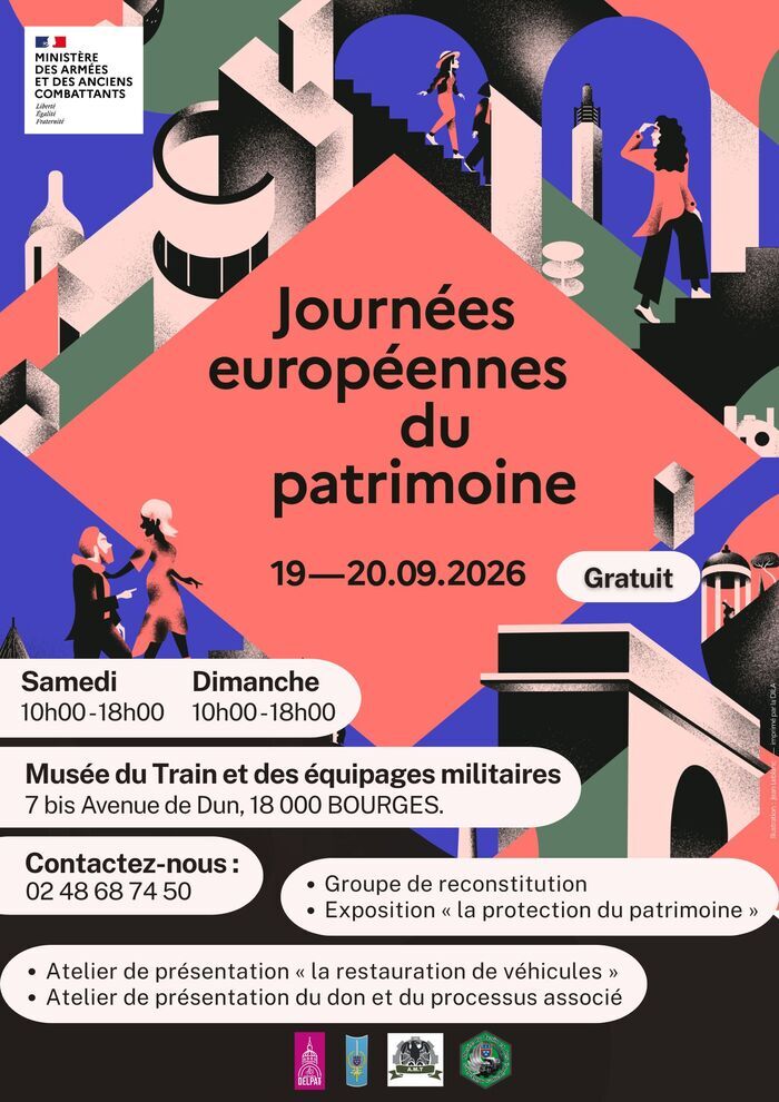 Exposition « l’art de protéger », Musée du Train et des Équipages Militaires, Bourges