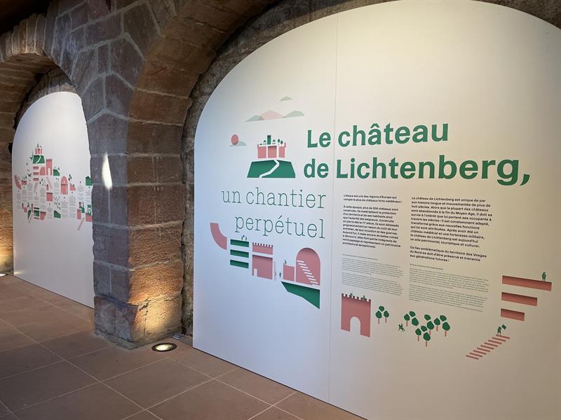 Exposition Le château de Lichtenberg, un chantier perpétuel  Lichtenberg