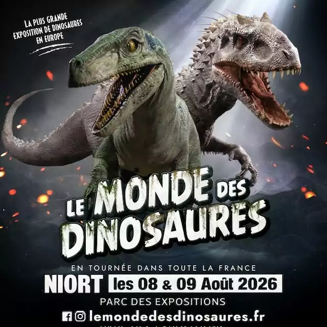 Exposition Le Monde des Dinosaures à Niort  Niort