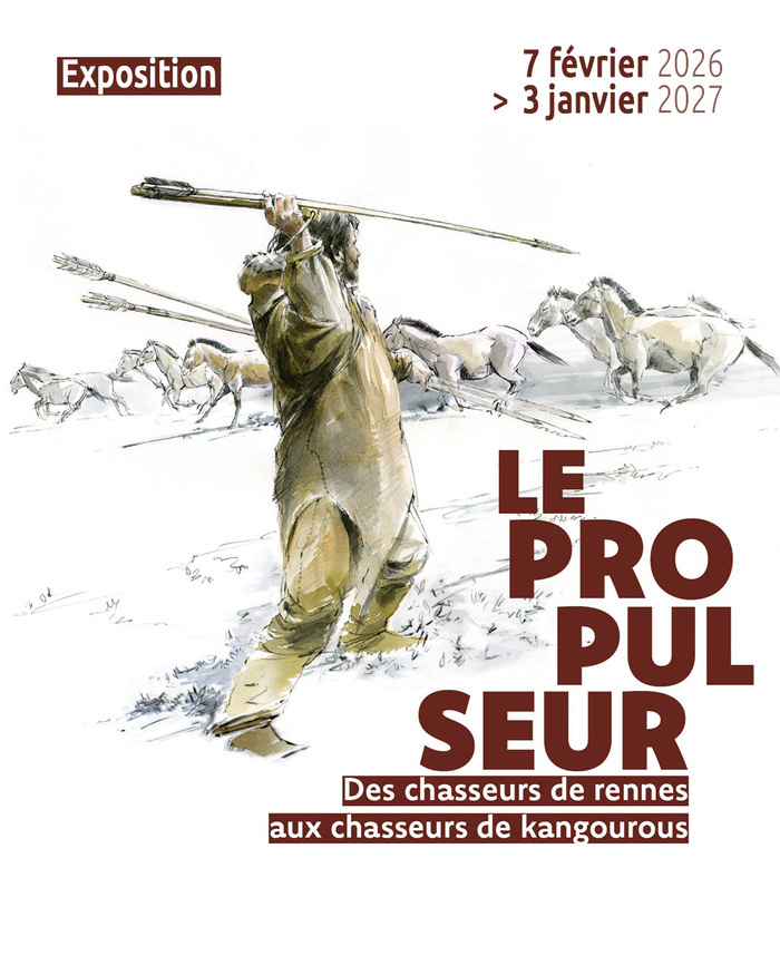 Exposition : Le propulseur, des chasseurs de rennes aux chasseurs de kangourous, Musée de préhistoire, Solutré-Pouilly