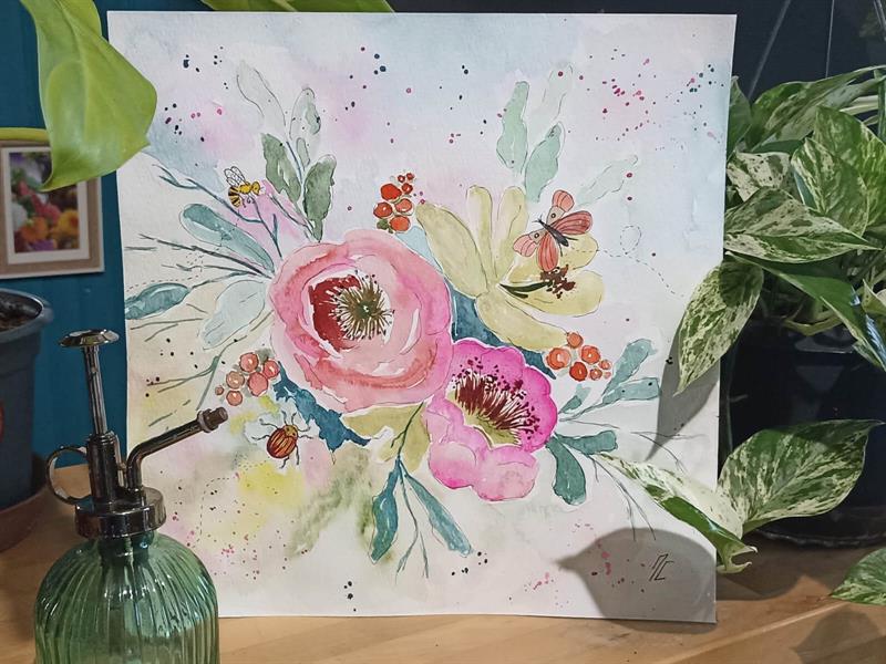Exposition Les aquarelles de Christine Michon Kaysersberg Vignoble