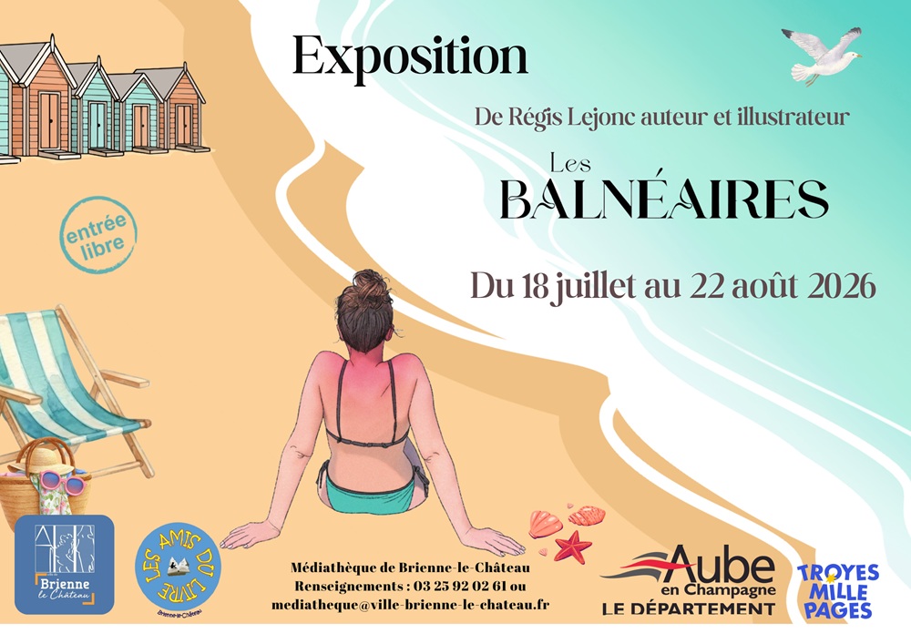 Exposition Les balnéaires Brienne-le-Château
