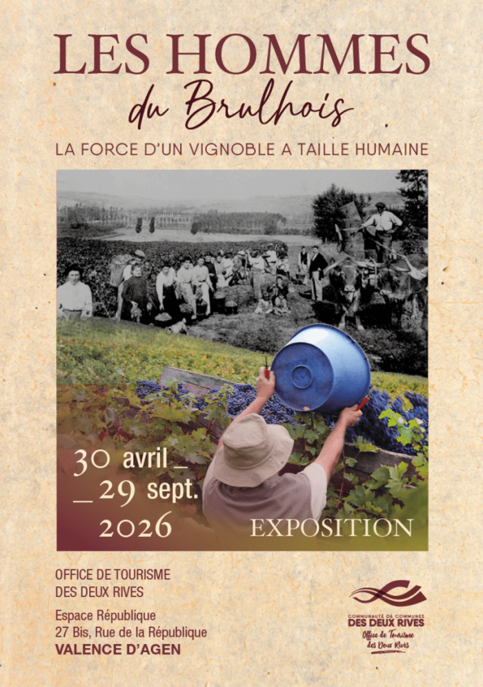 Exposition : « Les hommes du Brulhois », Office de tourisme de Valence d’Agen Exposition, Valence