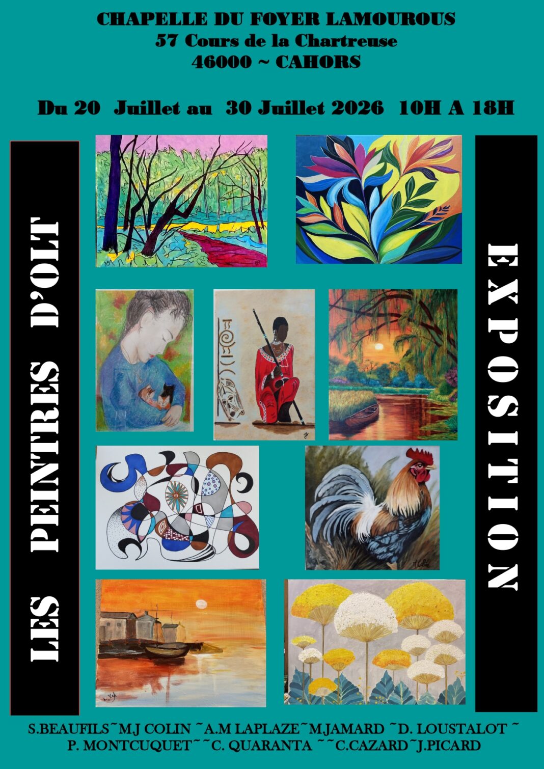Exposition Les peintres d&rsquo;Olt  Cahors