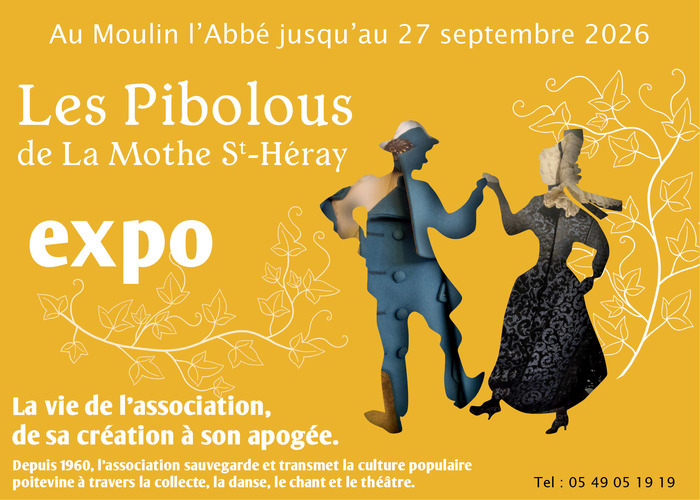 Exposition : « Les Pibolous de La Mothe-Saint-Héray », Moulin du Pont l’Abbé-Maison de la Haute-Sèvre, La Mothe-Saint-Héray