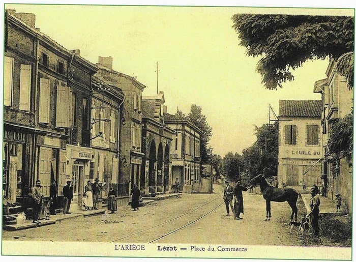 Exposition : Lézat-sur-Lèze en cartes postales anciennes, Hôtel de Ville de Lézat sur Lèze, Lézat-sur-Lèze