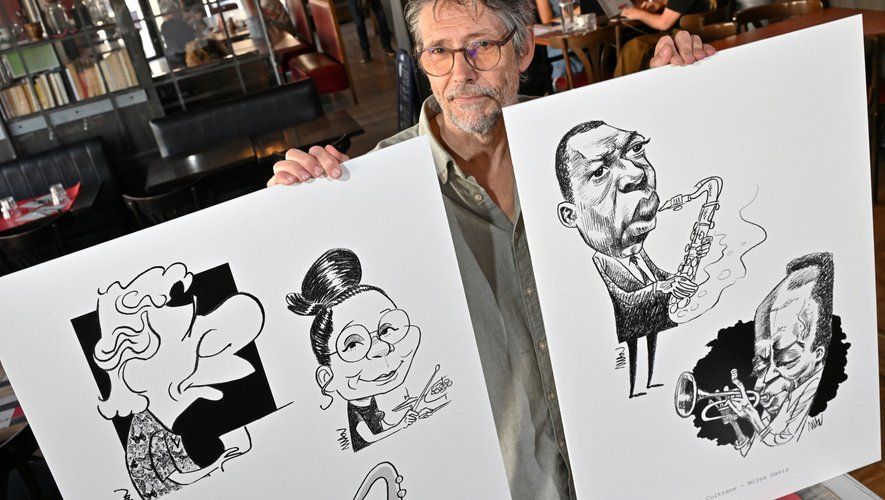 EXPOSITION MAN JAZZICATURES Vialas