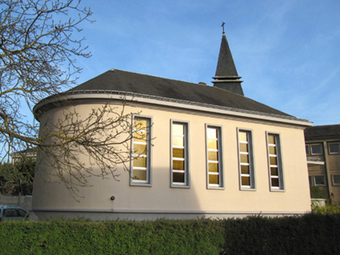 Exposition : patrimoine de la Reconstruction à Evreux Temple protestant Évreux