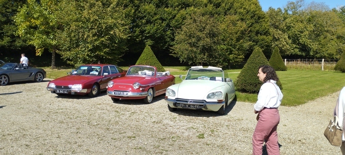 Exposition : patrimoine roulant et patrimoine bâti, Château de La Sémondière, Brécey