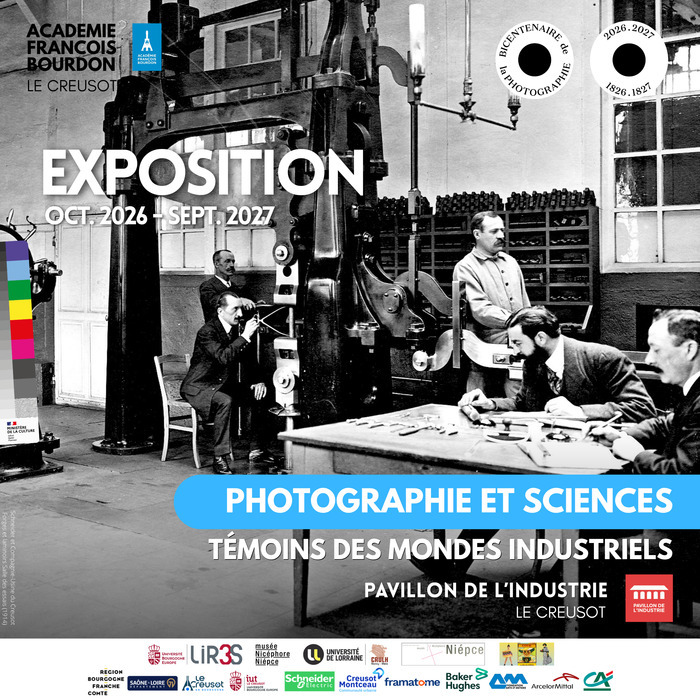 Exposition « Photographie et sciences. Témoins des mondes industriels », Pavillon de l&rsquo;Industrie, Le Creusot
