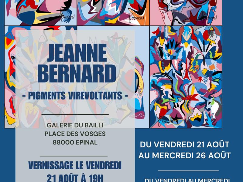 Exposition Pigments Virevoltants Place des Vosges, 88000 Epinal Épinal