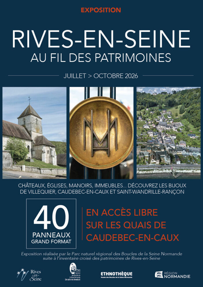Exposition : Rives-en-Seine au fil des Patrimoines, Quai Guilbaud, Rives-en-Seine
