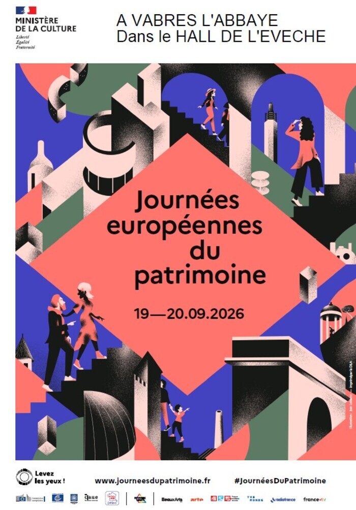 Exposition sur la mise en valeur du patrimoine Commune de Vabres l'Abbaye Vabres-l'Abbaye