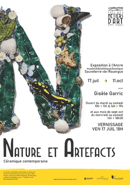 Exposition Temporaire Pôle des métiers d’art Sauveterre-de-Rouergue