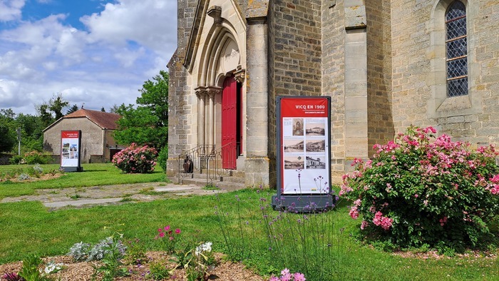 Exposition : Vicq en 1900, Eglise de Vicq, Vicq