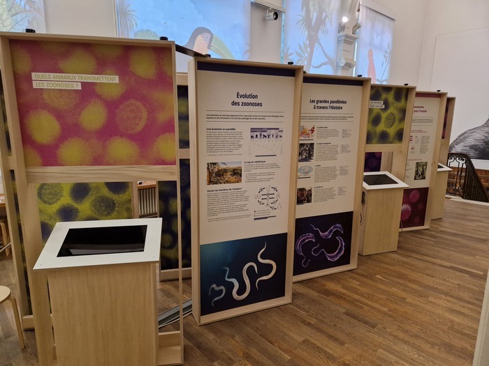 Exposition Zoonoses CHU de Nantes – Accueil Jean Monnet, Hôtel Dieu Nantes