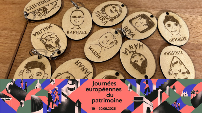 Fablab : Portraits en porte-clés, Commanderie des Templiers de la Villedieu, Élancourt