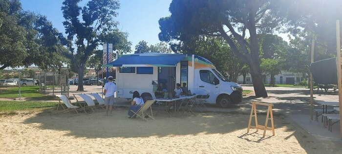 FAB’NOMAD, MairieBus – Plage de ste Croix, Martigues