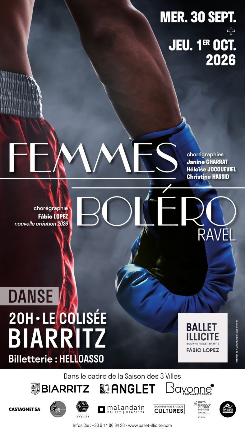 FEMMES + BOLERO 11 Avenue Sarasate Biarritz 2026-10-01