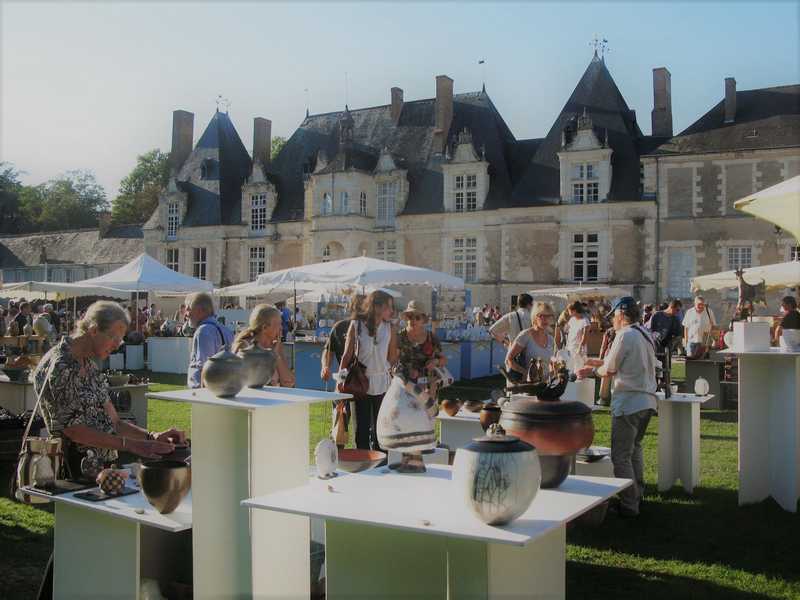 Festival de la céramique au château de Villesavin  Tour-en-Sologne