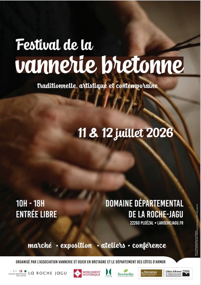 Festival de la vannerie bretonne, Domaine départemental de la Roche-Jagu, Ploëzal