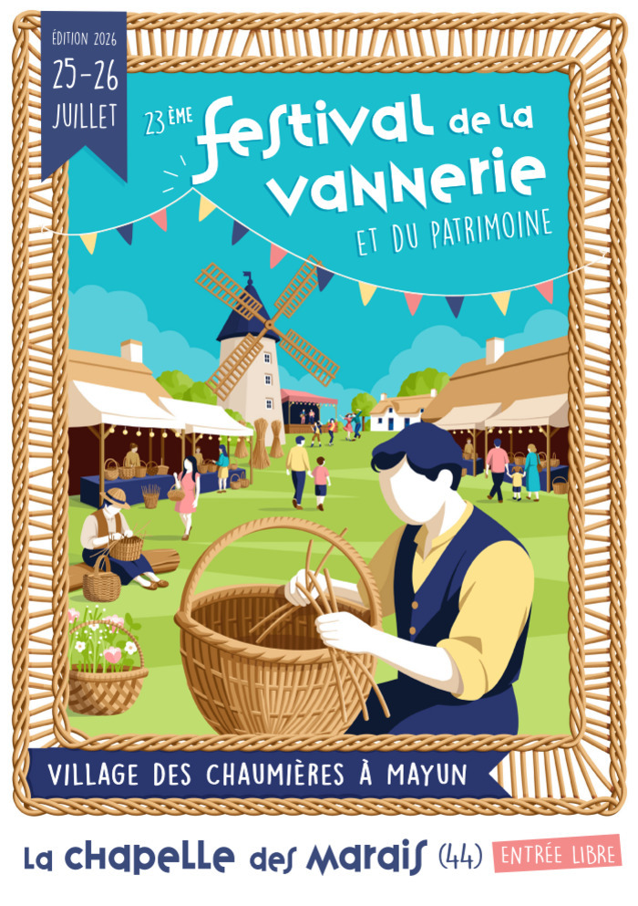 Festival de la vannerie et du patrimoine Rue de Rotz La Chapelle-des-Marais