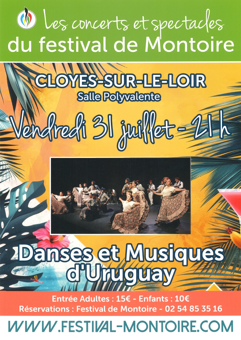Festival de montoire Ballet folklorique Cloyes-les-Trois-Rivières