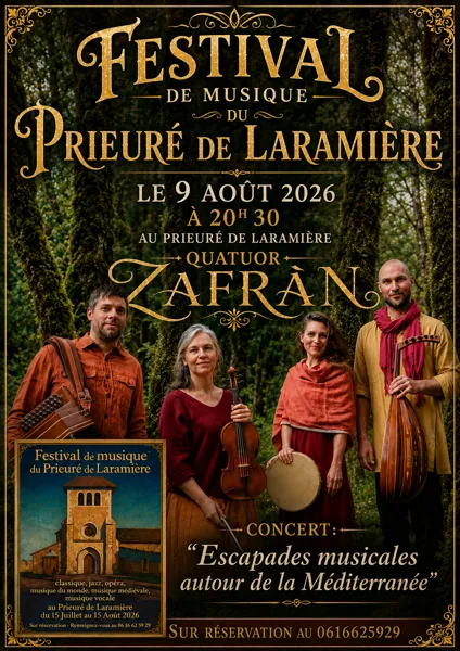 Festival de musique du prieuré de Laramière Laramière