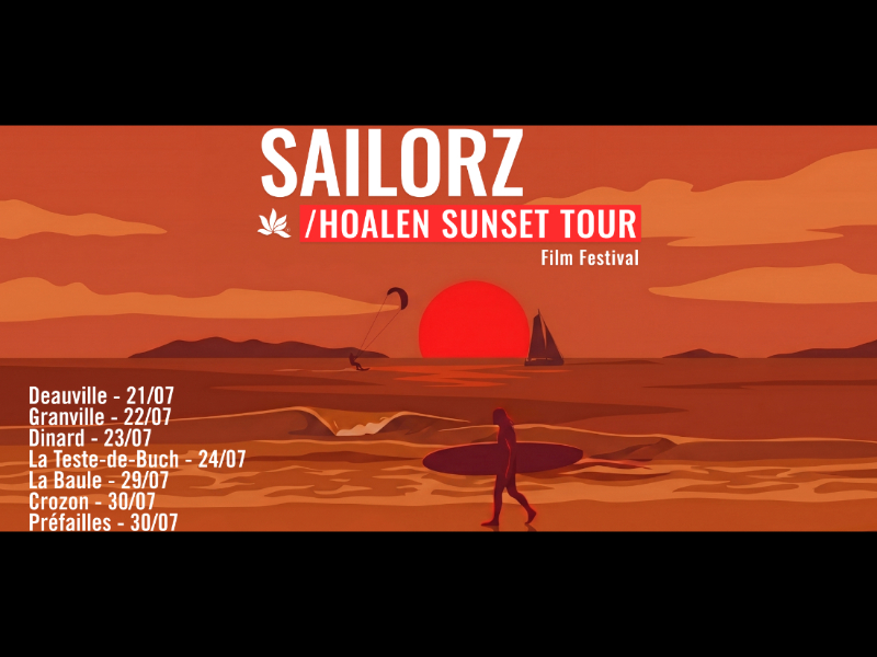 Festival de Voiles Sailorz haolen sunset tour Granville