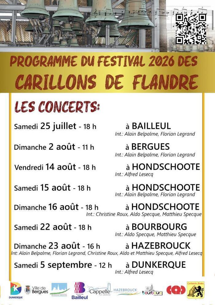 FESTIVAL DES CARILLONS DE FLANDRE, église saint-éloi, Hazebrouck