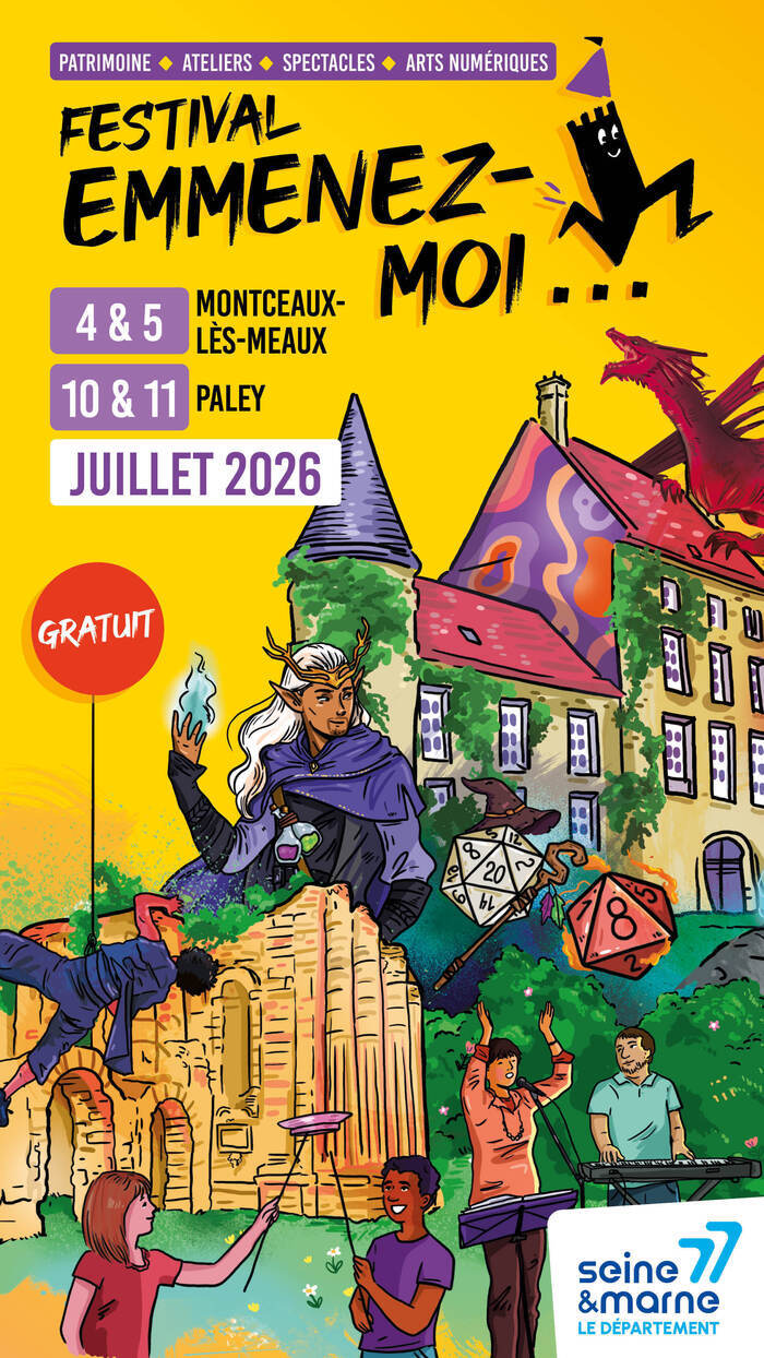 Festival Emmenez-moi – Exposition-hommage à François Marcela-Froideval, Château de Paley, Paley