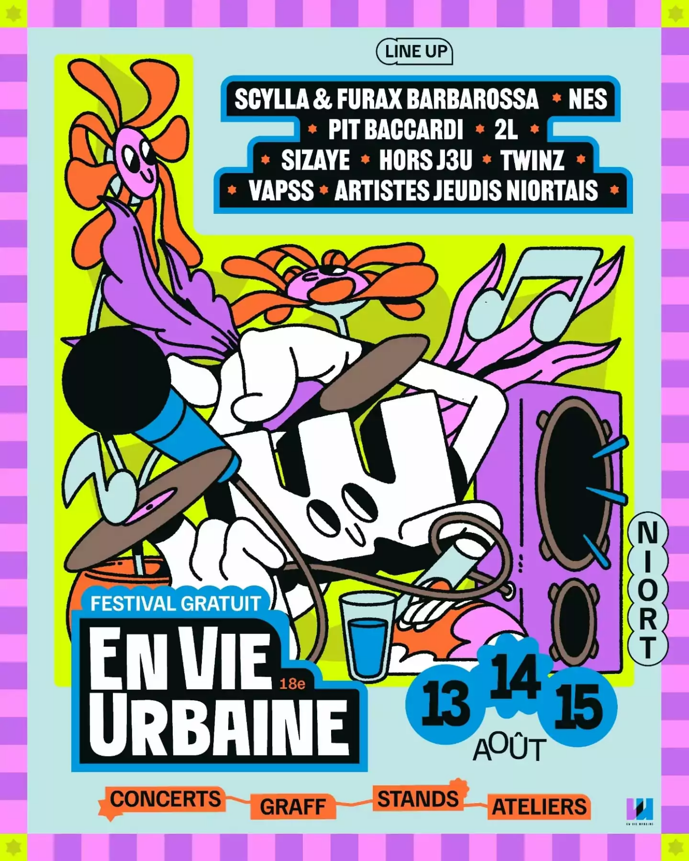 Festival En Vie Urbaine à Niort  Niort