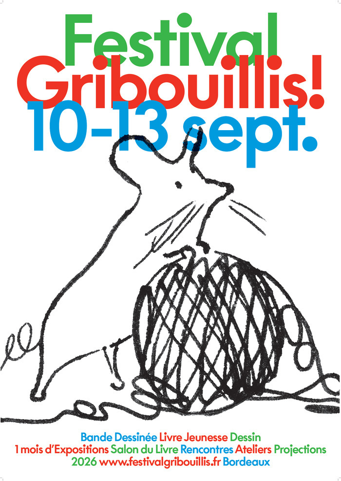 Festival Gribouillis ! 6e édition – du 10 au 13 septembre 2026, Nouveau Garage Moderne, Bordeaux