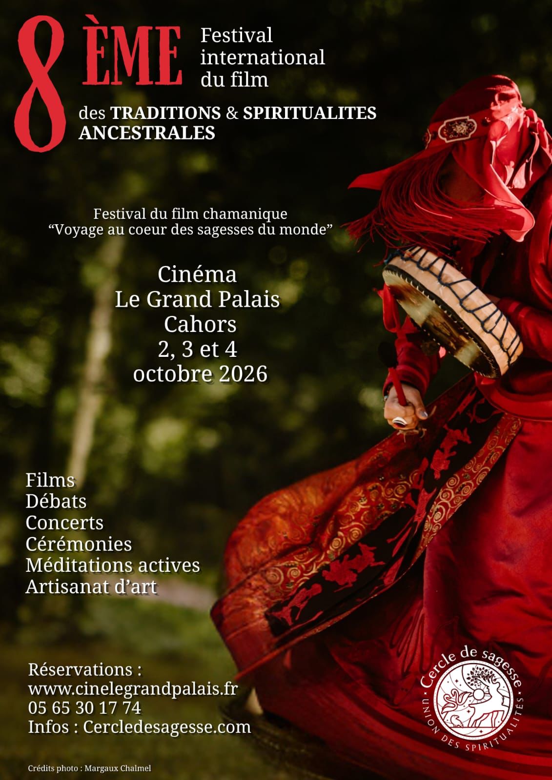 Festival International du Film des Traditions ancestrales et spiritualités chamaniques Rue Pierre Mendès France Cahors 2026-10-02