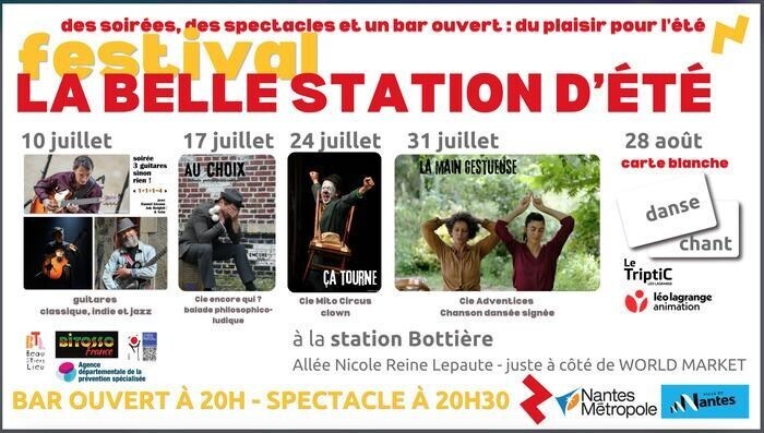 Festival La Belle Station d’été Station Bottière Nantes