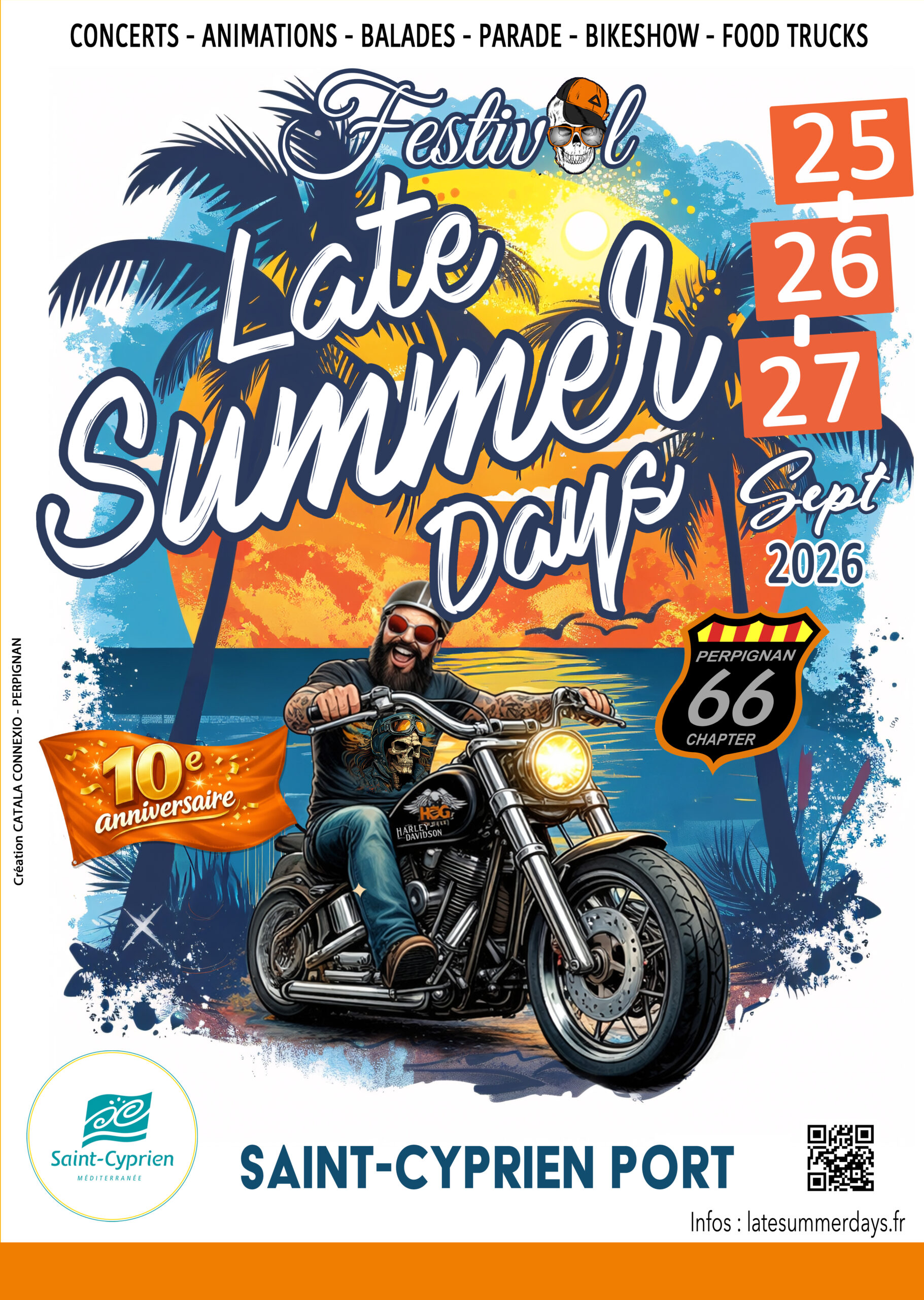 FESTIVAL LATE SUMMER DAYS 2026 Port de Saint-Cyprien Saint-Cyprien 2026-09-25
