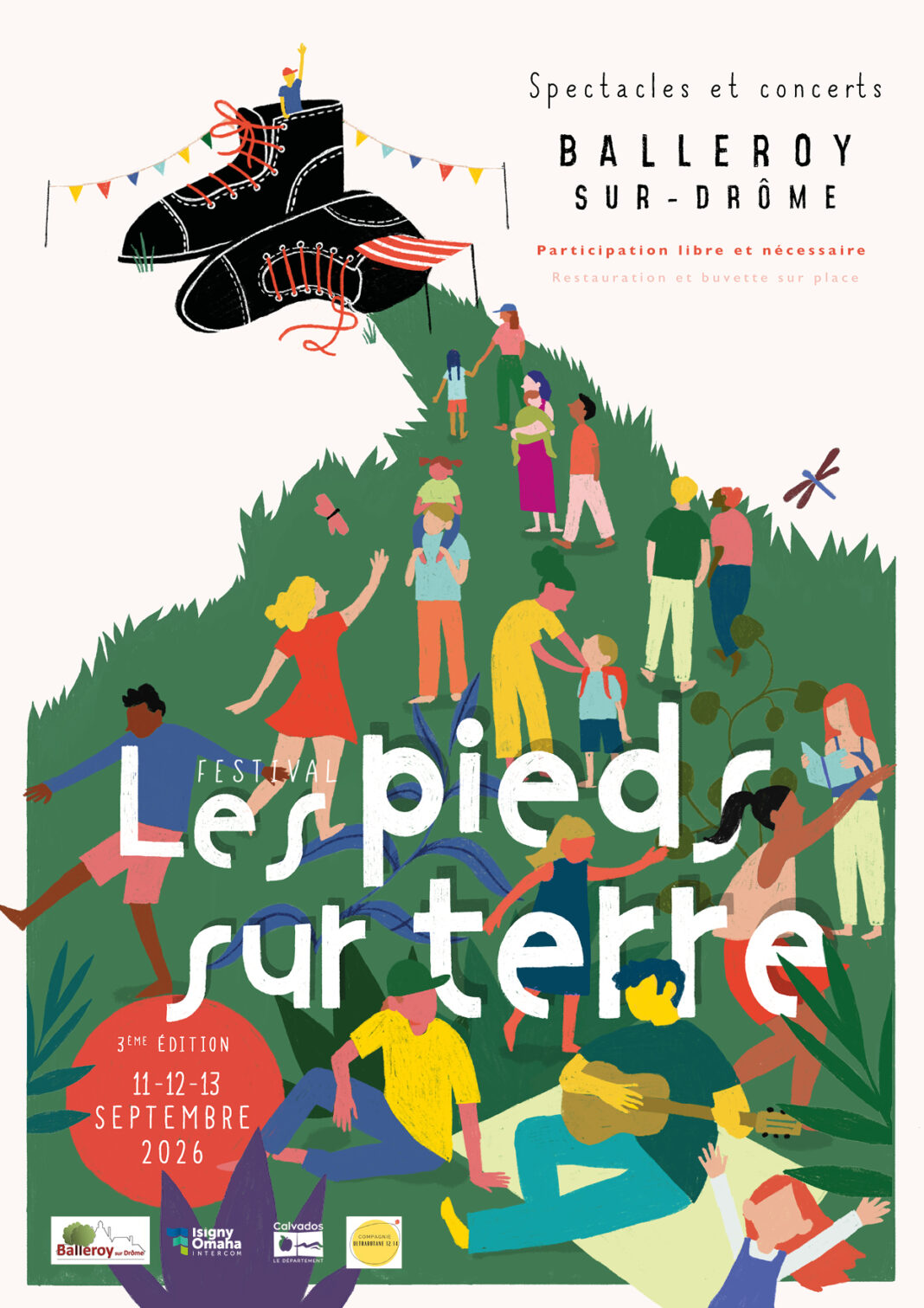 FESTIVAL LES PIEDS SUR TERRE Balleroy-sur-Drôme