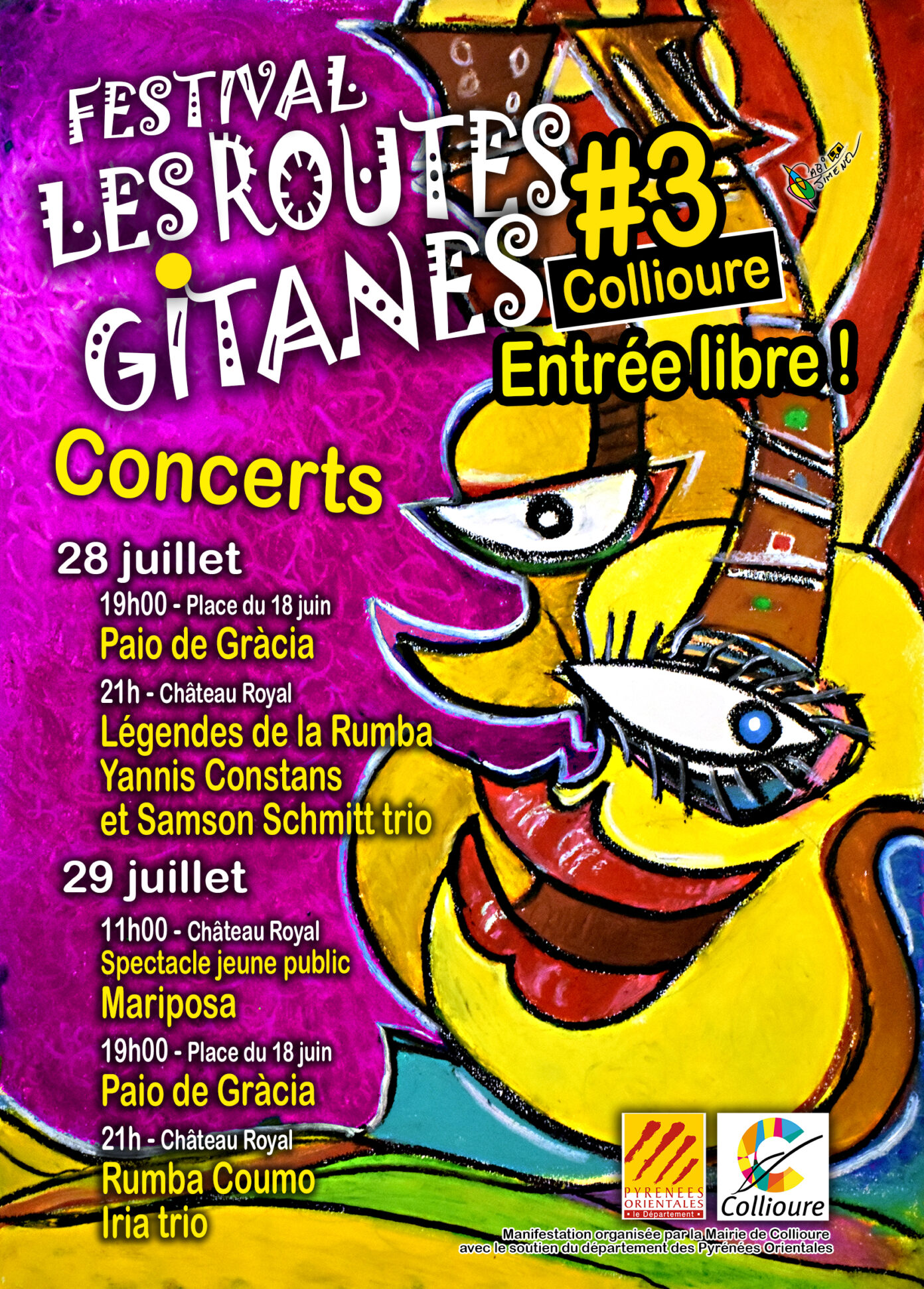 FESTIVAL LES ROUTES GITANES 3ÈME EDITION  Collioure