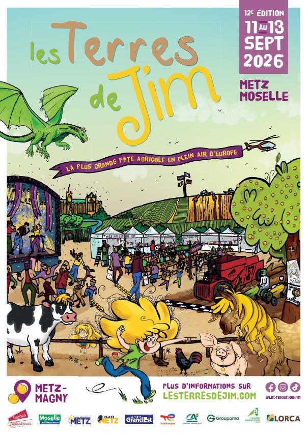 Festival Les Terres de Jim Magny Metz 2026-09-11