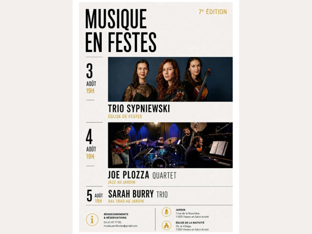 FESTIVAL MUSIQUE EN FESTES  Festes-et-Saint-André