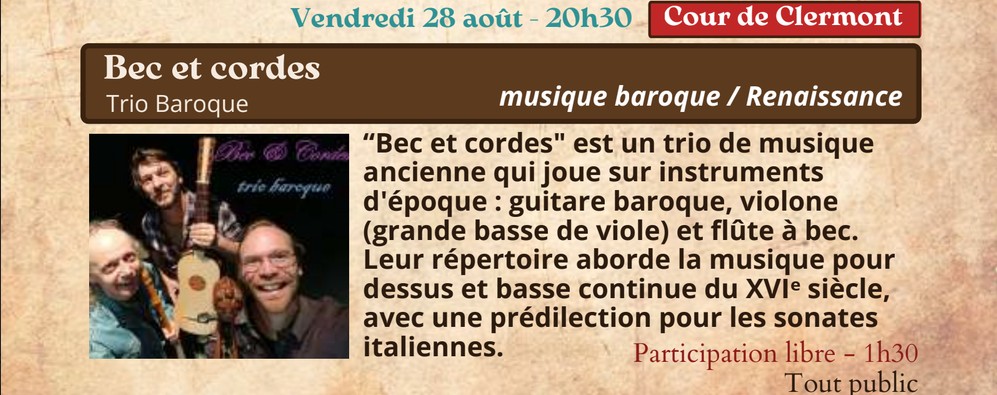 Festival Re-naissance à Figeac concert
