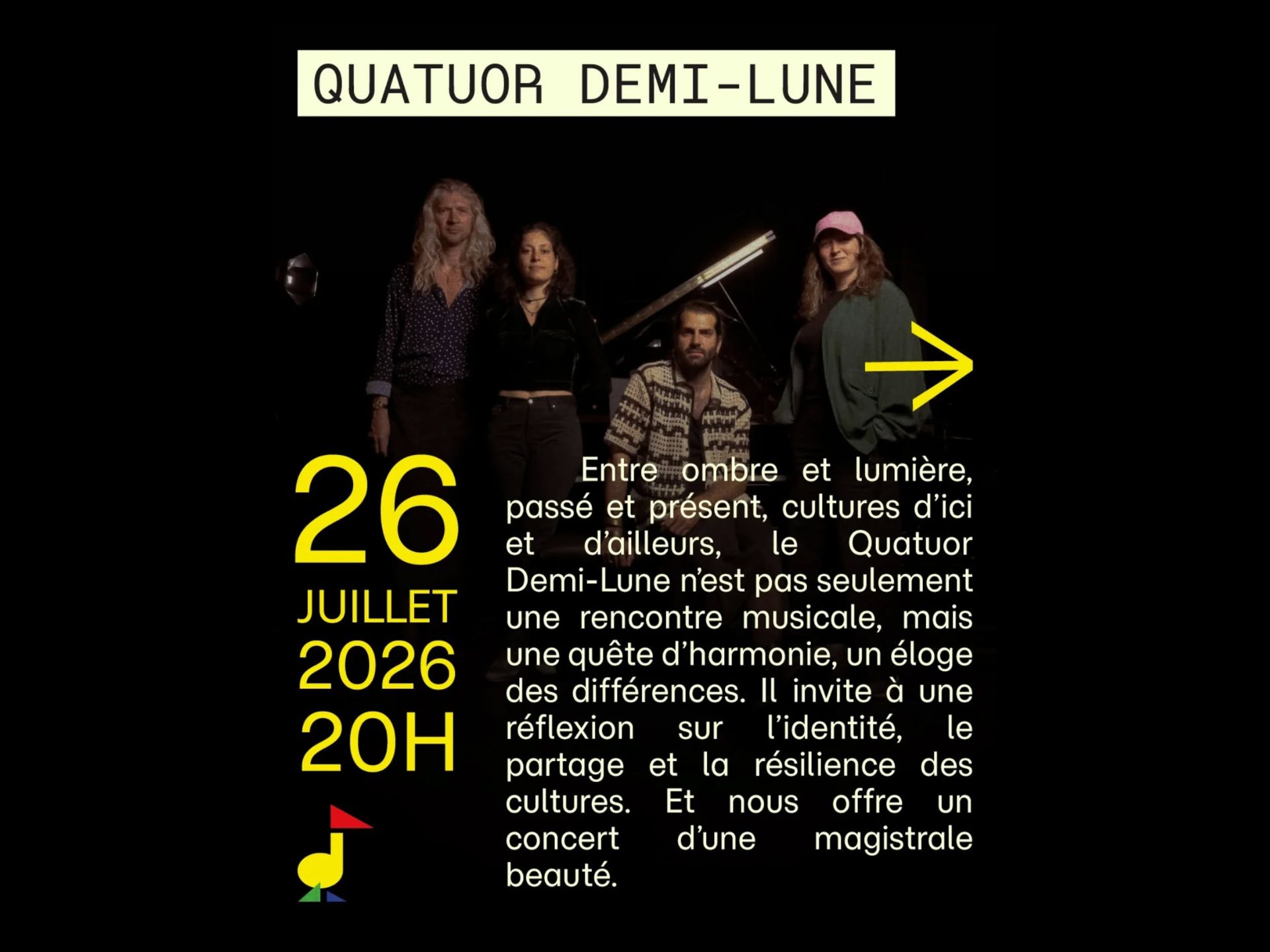 Festival Rives et concert Croisées des hymnes 30 Route de Bergerac Camarsac 2026-07-26