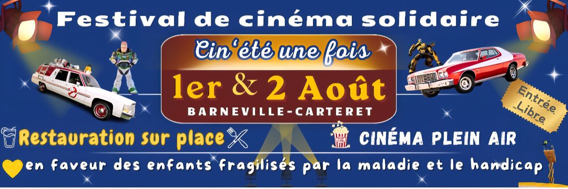 Festival solidaire de cinéma 4 avenue de la république Barneville-Carteret 2026-08-01