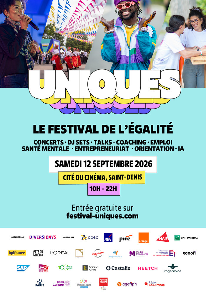 Festival UNIQUES, Cité du Cinéma – Saint-Denis, Saint-Denis