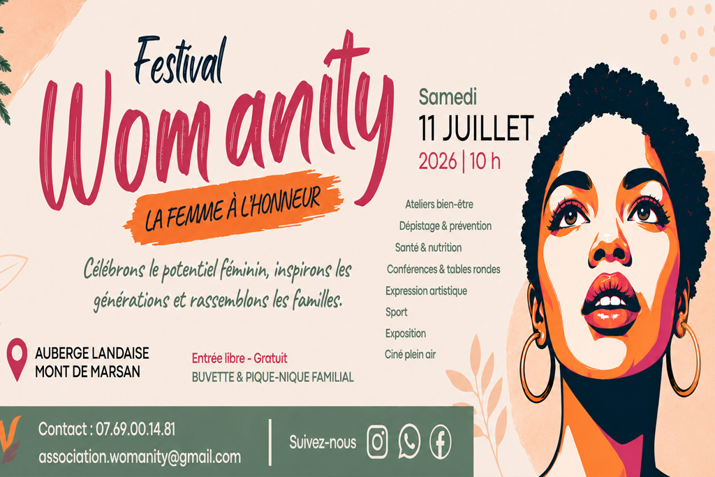 Festival Womanity Auberge Landaise Mont-de-Marsan
