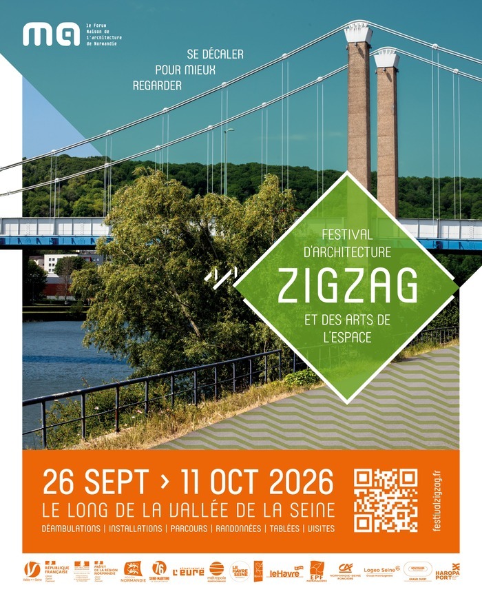 Festival Zigzag 2026, Vallée de Seine, Rouen