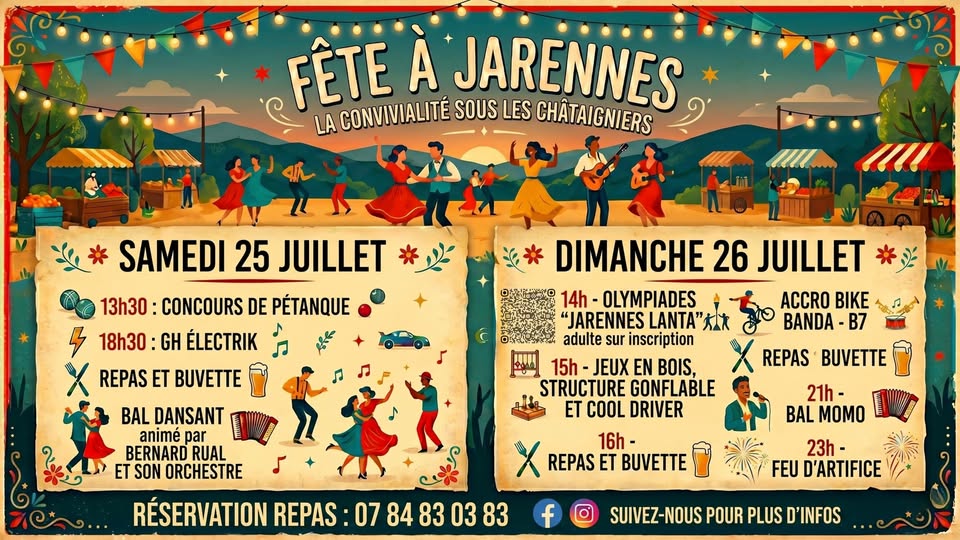 Fête à Jarennes Beaumont